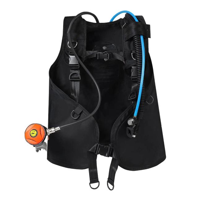 Colete de Mergulho Portátil BCD - Compensador de Flutuabilidade Resistente para Esportes Aquáticos com Secagem Rápida