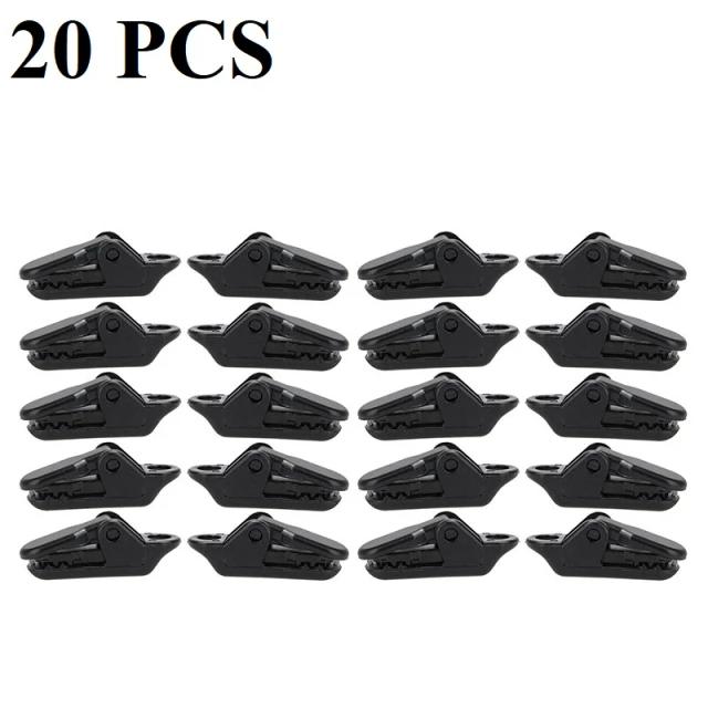 Tendas e Toldos: Acessórios de Acampamento Resistente ao Vento com Clips de Crocodilo
