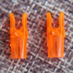 50 peças nocks de pino de seta tamanho l e tamanho s para id6.2mm id4.2mm eixo de flecha de carbono acessório de tiro com arco diy - Image 4