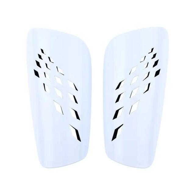 Almofadas de Futebol em Forma de Diamante: Protetores de Perna com Escudos para Adultos e Crianças, Par Completo de Equipamento Protetor