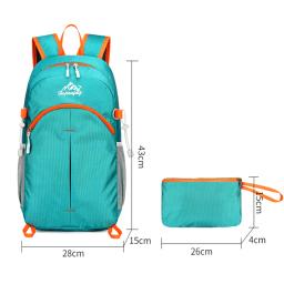Leve e Dobrável Mochila Camping, Saco de Viagem, Escalada, Montanhismo Sacos, Impermeável, Embalável, Caminhadas, Ciclismo, 20L - Image 6