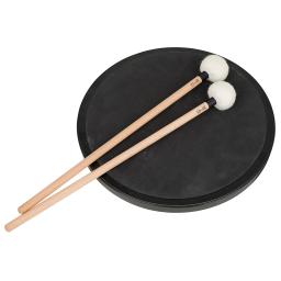 Anti-Slip Felt Cabeça Baquetas, tímpanos marretas, punho de madeira, bumbo Sticks, percussão Instruments Acessórios, 1 par - Image 6
