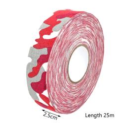2.5cm x 25m fita de pano de hóquei no gelo fitas de vara de hóquei para treinamento de prática exercício tênis squash raquete esportes badminton aperto - Image 5