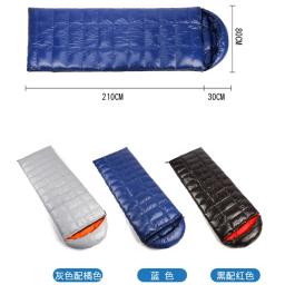 Goose Down Sleeping Bag para homens, sacos ultraleves, camping, turismo, caminhadas, inverno, 95% - Image 4