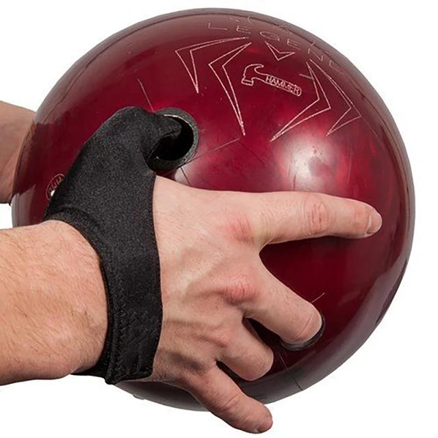 Luva Ajustável Universal para Boliche com Protetor de Polegar - Unisex e Estabilizadora para Adultos