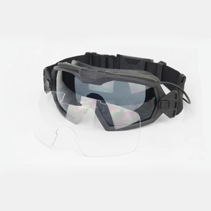 Fma airsoft óculos de proteção tático com ventilador versão atualizada anti nevoeiro airsoft paintball acessório olho proteção segurança tb1029 - Image 1