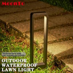 Led jardim gramado lâmpada ao ar livre à prova dip65 água ip65 7w AC85-265V novo estilo pilar de alumínio caminho do jardim quadrado paisagem luzes do gramado - Image 2