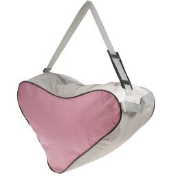 Patinação no gelo rolo inline bolsa de armazenamento figura feminina transportadora esqui esportes ombro bolsa pom poms carry - Image 1