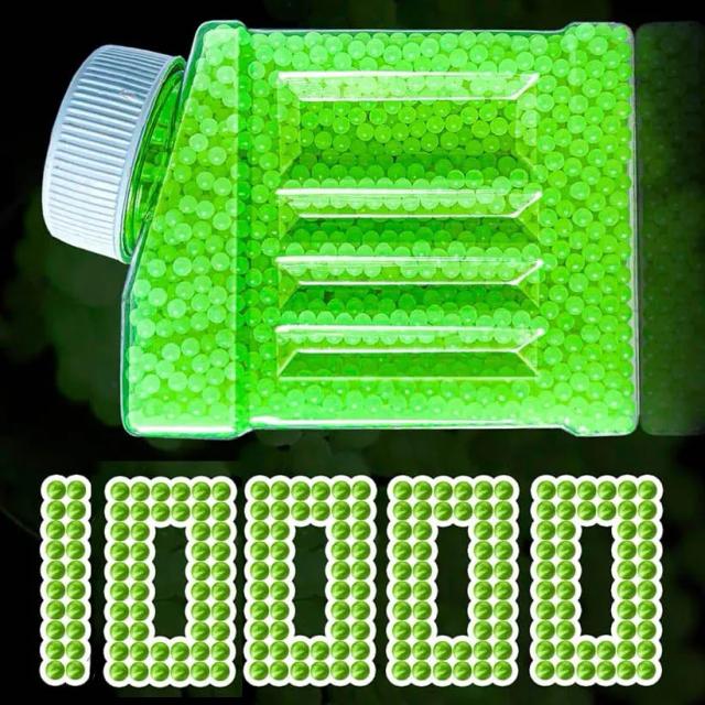 Contas de Gel Luminoso para Blasters de Água: Munição Brilhante e Não Tóxica para Jogos e DIY
