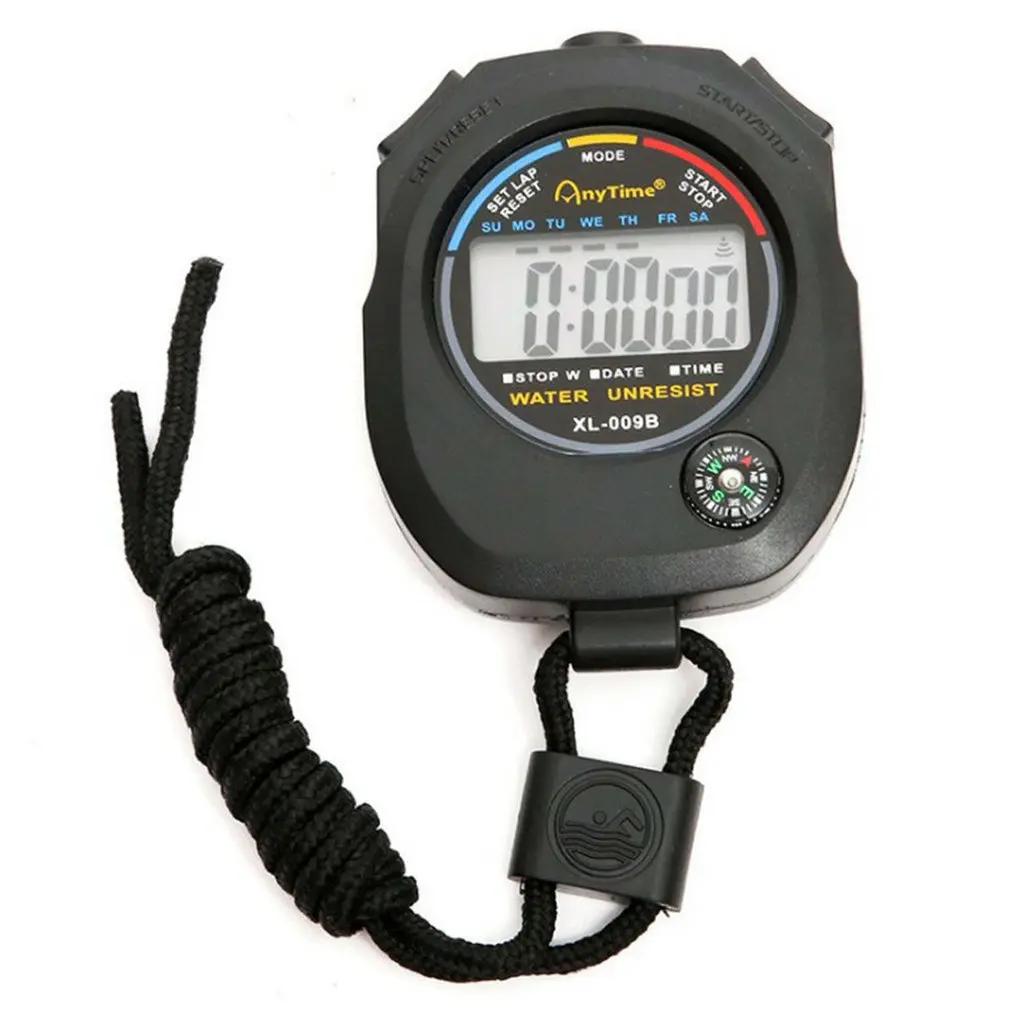 Novo cronômetro digital temporizador à prova dwaterproof água cronômetro de bolso portátil esporte profissional cronômetro lcd temporizador cronômetro - Image 1