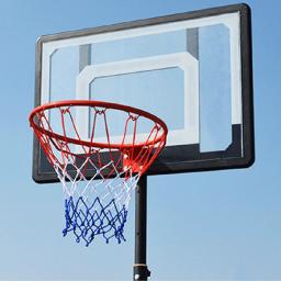 Suporte de basquete móvel para crianças e adultos, profissional, argola ajustável para esportes ao ar livre, cesta de aros - Image 2
