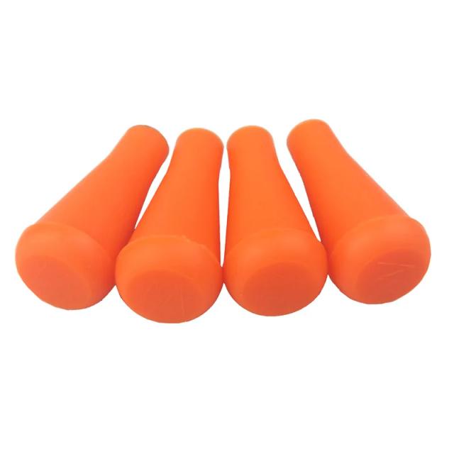 Pontas de Borracha Macia para Tiro com Arco - Segurança e Performance em Práticas com Id 6mm e Pontos de 8mm - Pacote com 2 Peças