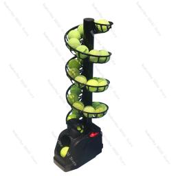 Máquina De Mistura De Tênis Portátil, Prática Única de Auto-Ajuda De Tênis com Net Catcher, Assistência De Treinamento Multi-bola - Image 1