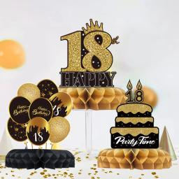 Decoração para Festas de Aniversário, Artigos para Adultos, 18 Anos, 21 Anos, 30 Anos, 40 Anos, 50 Anos, 60 Anos, 65 Anos - Image 2