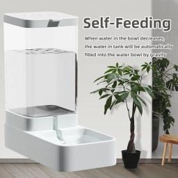Alimentador automático do animal de estimação para o gato e o cão, todos os alimentos para gatos, água potável, cão suprimentos - Image 3