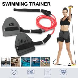Banda De Resistência De Natação De Fitness, Mão Webbed Paddle, Treinamento De Braço De Natação, Puxar Corda, Treino De Ginástica, Treinador De Força, 20-60lb - Image 2