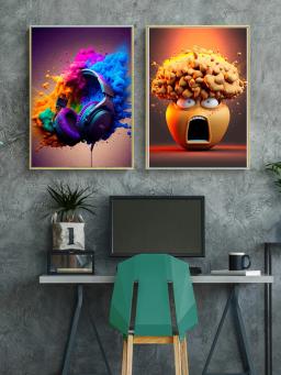 YOUQU-Pintura Diamante da Série Abstrata, Tamanho Pequeno, Imagem Mosaico, Consola de Jogos, Bordados, DIY Decoração para Casa, Presente - Image 4