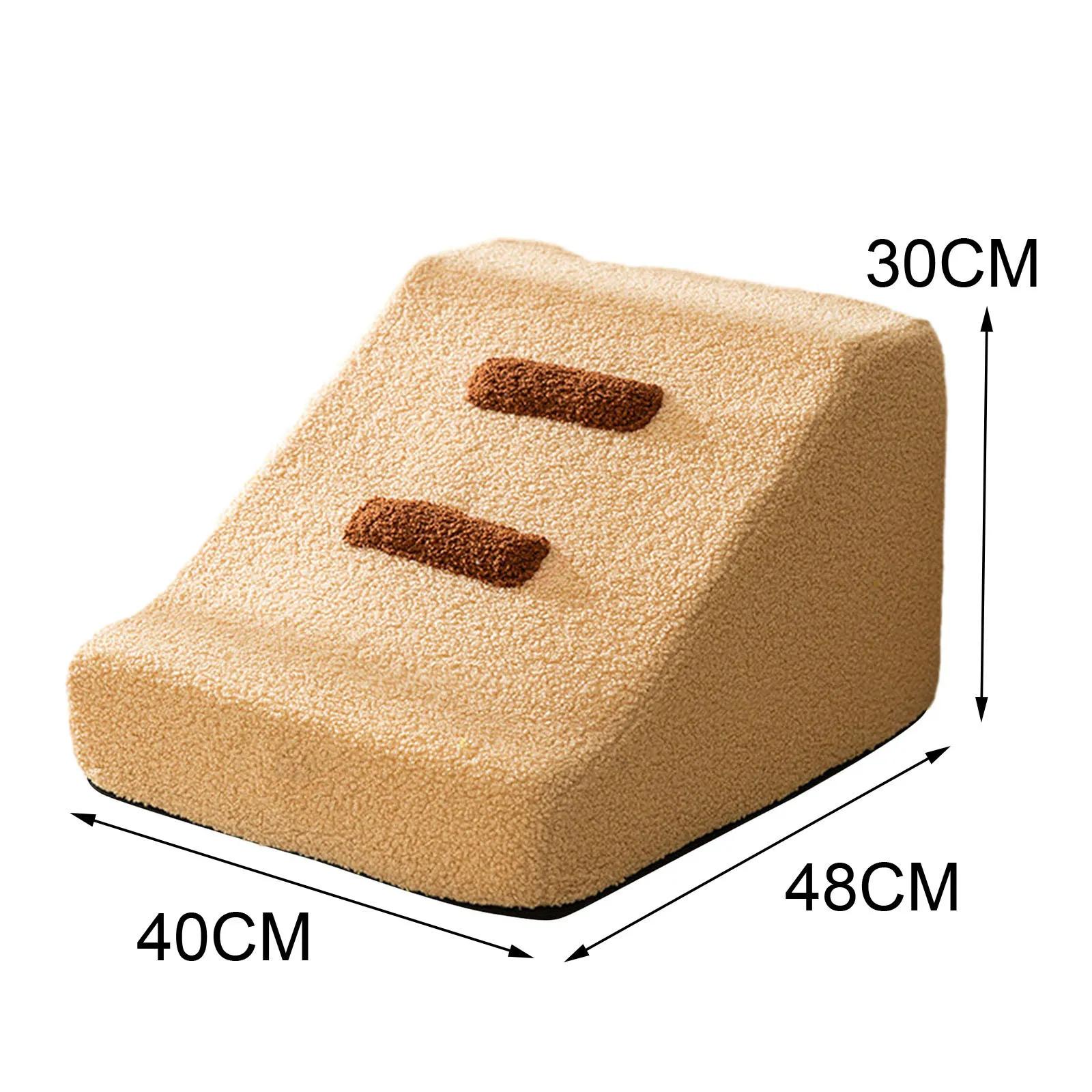 Escadas de escada antiderrapante para cachorro e gato, rampa para cama, sofá, carro, escalada para animais de estimação, versátil, ao ar livre, pequena, 2, 3 passos - Image 1
