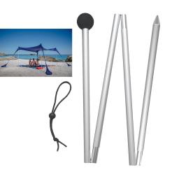 Varas De Barraca Leve Dobrável, poste De Tarp, Abrigo Ajustável, Suporte De Toldo, tendas De Praia, pólos De Substituição, Camping, Rain Rod - Image 3