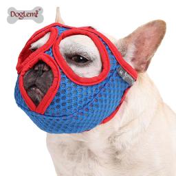 Focinho ajustável para cães de estimação, buldogue francês, máscara bucal respirável para parar de latir, suprimentos para evitar mordidas - Image 2