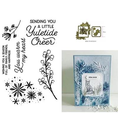Conjunto de Estêncil de Natal para Artesanato: Árvores e Estrelas Ocas para Scrapbook 2020