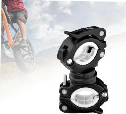Ciclismo Lanterna Suporte De Montagem Bicicleta Luz Suporte, Lâmpada LED Titular, Acessórios De Bicicleta, Rotação De 360 ° - Image 4