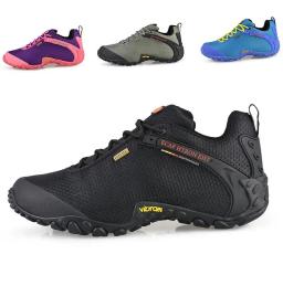 Sapatos de escalada de montanha respiráveis antiderrapantes para homens e mulheres, tênis de trekking, tênis de caminhada, novo estilo, 2023 - Image 1
