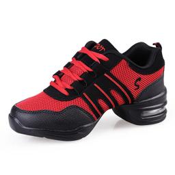 Tênis feminino esportes recurso sola macia respiração sapatos de dança mulher sapatos de prática moderna dança jazz sapatos saltos para mulher - Image 2