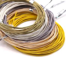 Fio de metal para fazer jóias, fio duro de cobre, fios de bordado Gimp, acessórios artesanais DIY Badge, 10g por saco - Image 1