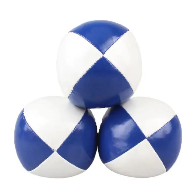 Bola de Malabarismo Profissional para Crianças - Conjunto de 3 Bolas de Acrobacia em Soft PU para Brincadeiras Educativas e Divertidas