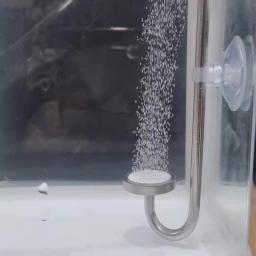Zrdr aquário co2 nebulizador co2 difusor de aço inoxidável disco de cerâmica nebulizador para o crescimento de plantas aquáticas tanque de peixes co2 refinador - Image 4