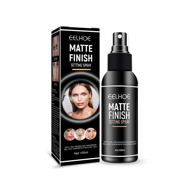 Spray Fixador de Maquiagem Fosco e Waterproof com Controle de Oleosidade para Acabamento Perfeito e Duradouro