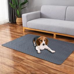 Tapete de urina impermeável reutilizável para cão Absorvente Dog Pee Pad Assento de carro Sofá do assoalho Puppy Training Diaper Mat, Pet Shop - Image 6
