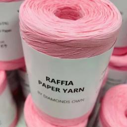 RAFFIA-Decoração Para Casa Fios De Tricô, Suprimentos De Cordão Trançado, Corda De Papel De Fibra, Saco De Verão DIY, 100% Natural, 240m - Image 4