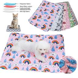 Lavável Pet Pee Pad, Tapete de fraldas reutilizáveis, Tapetes para cães, cama para cães, urina, treinamento, quatro estações - Image 1