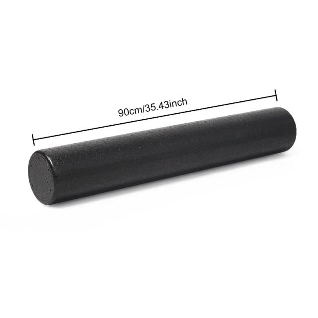 Rolo de Massagem EPP 45/90cm Fitness Pilates Corpo Academia Perna Braço Costas Pés Dor Relaxamento Muscular