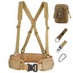 Cinto acolchoado tático para Airsoft, CS Combat Molle, Dever Vest, Paintball Cinto, War Game Hunting Acessórios - Image 2