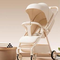 Carrinho de bebê dobrável para caminhar carrinho de guarda-chuva de viagem compacto leve e conveniente para bebês e crianças pequenas - Image 1