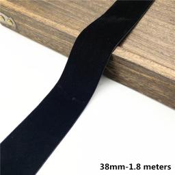 Fita de veludo preto para exibição de jóias, fita de Natal, embalagem floral, decoração de festa DIY, 6-38mm - Image 5