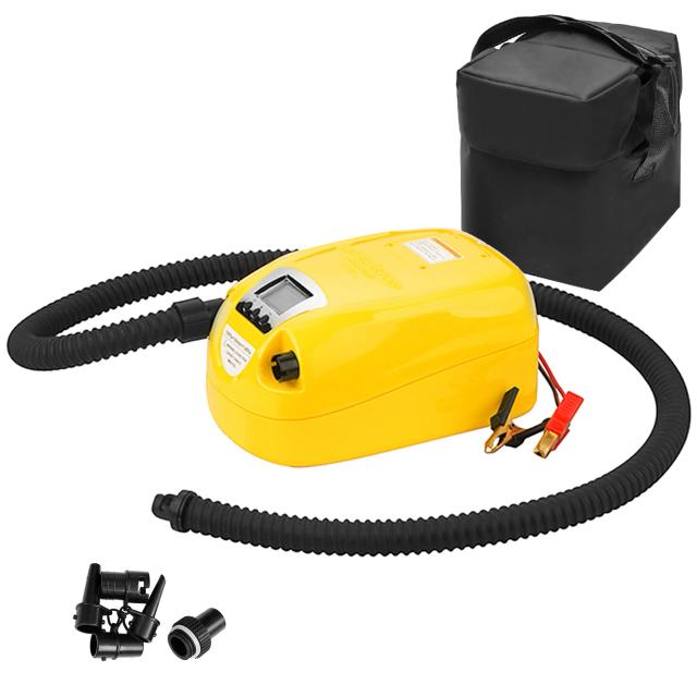 Inflador Elétrico Automático de Alta Pressão para Barcos Infláveis e Pranchas de Stand-Up Paddle até 20PSI