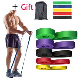 Faixas de resistência exercício elástico casa yoga equipamentos de ginástica acessórios esportes power pull-up assist banda musculação - Image 1