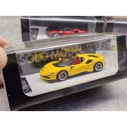Ferrari série SF90 liga carro modelo brinquedos, Die-Cast, decoração do carro em miniatura, presente colecionável, venda limitada, solo 1:64 - Image 2