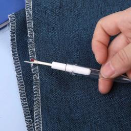 Conjunto De Ferramentas De Costura Profissional, Tesoura De Costura De Aço Inoxidável, Clippers Forma De U, Tesoura De Fios, Fita Métrica e Estripador De Costura - Image 6