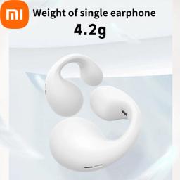Mijia-Xiaomi Wireless Bone Condução Headset, Cancelamento de Ruído, Clip Ear, Esportes, Jogos, Fone de Ouvido, HD Chamada, Música, Bluetooth 5.3, Novo - Image 5