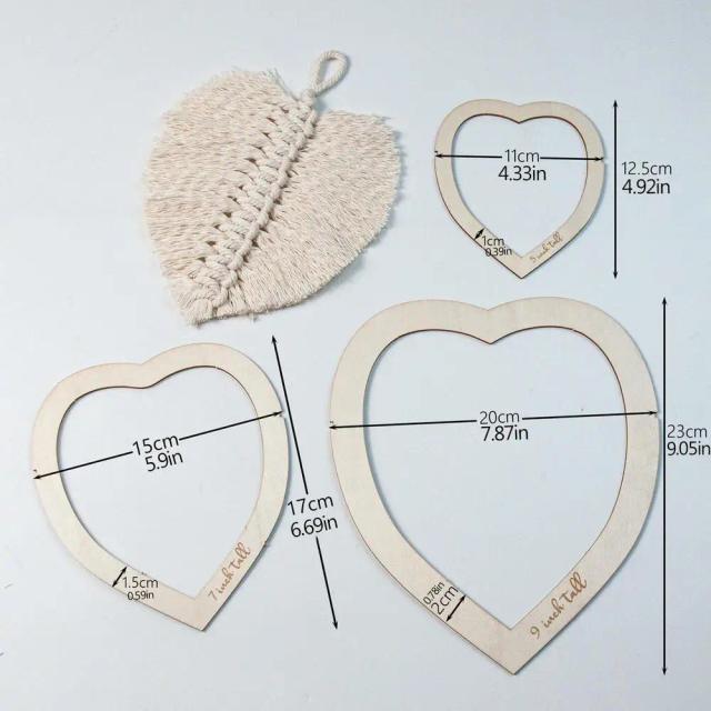 Guia Completo de Cortes e Moldes para Macramé: Ferramentas e Organizador de Tranças em Madeira