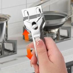 Raspador De Lâmina De Lâmina De Aço Inoxidável, Ferramenta De Raspagem De Pintura Com 5 Lâminas, Espátula De Fogão Retrátil, Ferramentas De Limpeza De Indução De Cerâmica - Image 4