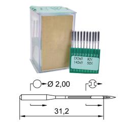 Agulhas para ilhó Buttonhole, Máquinas de costura industriais, CINGER 99W 299, DOX5,142X5,SY1413, 100pcs - Image 2