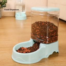 Automático Pet alimentação suprimentos, Gato e cão comida distribuidor, Alimentador de canto, Dog Bowl, Beber tigela - Image 4