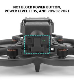 Fivela de bateria para Avata Drone, Anti-Loose Fixer Holder, Dobrável Bateria Safety Protection Cover, DJI Avata Acessórios - Image 4