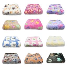 Quente Pet Fleece Blanket, tapete de cama, almofada, capa, almofada para cão, gato, cachorro, suprimentos de inverno animal, quente - Image 6